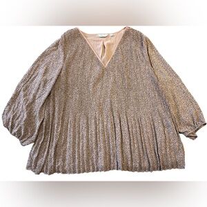 Reitmans Signature Animal Print Leopard Flowy Plus Size Blouse